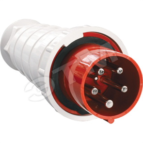 PSR02-063-5 Вилка 035 3Р+РЕ+N 63А 380В IP54 (уп.10шт.) IEK® PSR02-063-5