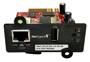DA807 Адаптер Powercom SNMP-адаптер NetAgent 1-port для MAS-1000/2000/3000 и выше DA807