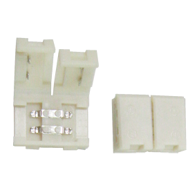 SC28SCESB Ecola LED strip connector Разъем зажимной 2-х контактный 8mm (уп.5шт.) SC28SCESB