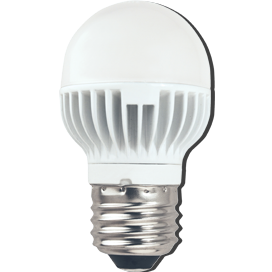 K7LW54ELC Ecola globe LED 5,4W G45 220V E27 2700K (алюм. радиатор) СНЯТА С ПРОИЗВОДСТВА K7LW54ELC