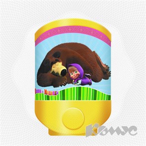 ММ-001-02 Светильник-ночник LED Маша и медведь ММ-003-01