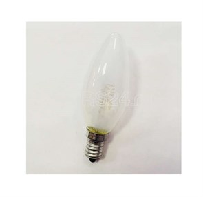 8109018 Favor ДСМТ 230-60Вт E14 CLASSIC 60W E14 230V B35 FR Лампа накаливания свеча матовая (уп.100шт.) Калашниково (Россия) 8109018