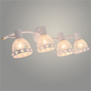 DA6118/4 WH Спот белый 4x60W E14 h185, HN24 (Росток) 988383218