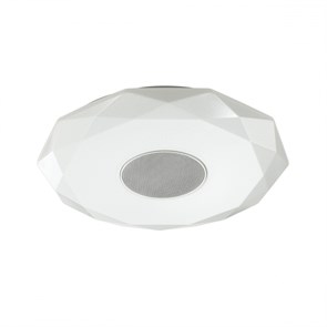 4628/DL SN 030 св-к ROLA muzcolor пластик LED 50Вт 3000-6500К D510 IP20 пульт ДУ/динамик Sonex 4628/DL SN 030
