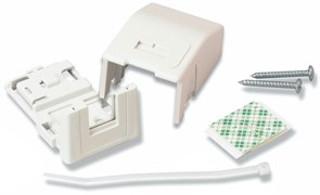 MX-SM1-02 корпус розетки MX-SM 1 порт белый Siemon Company США MX-SM1-02