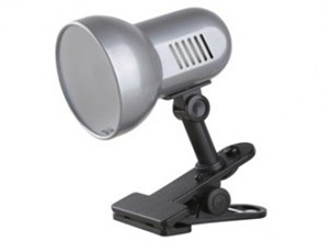 H-035 С03 серебро Светильник прищепка, 60W Е27 230V (уп.12/480шт.) Camelion H-035 С03