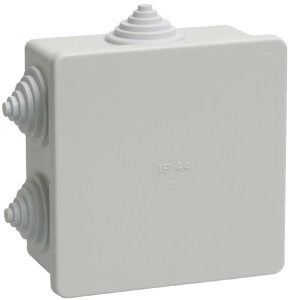 UKO11-085-085-040-K41-44 КМ41235 Коробка распаячная 85х85х40 IP44 (уп.48шт.) IEK® UKO11-085-085-040-K41-44