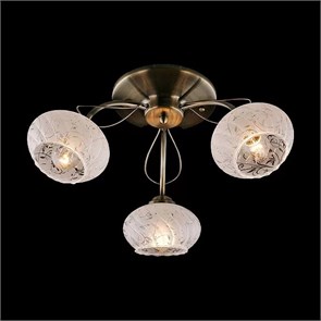 30047/3 античная бронза Люстра Eurosvet 30047/3 античная бронза