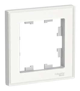 ATN200101 AtlasDesignArt 1-постовая Рамка Белая (уп.20шт.) Schneider Electric ATN200101