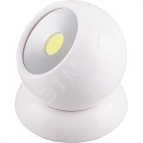 23380 FN1209 1LED 3W Светодиодный поворотный светильник 100Lm, 75*80мм, белый (уп.60шт.) FERON (Китай) 23380