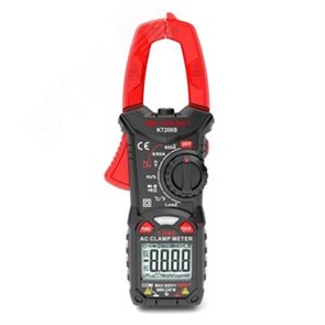79130 KT 206B PROLINE Токоизмерительные клещи цифровые с True RMS и автоматическим выбором пределов измерений КВТ (Китай) 79130