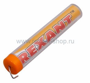FD 09-3101 Припой с канифолью 10гр.d=1.0мм (Sn60 Pb40 Flux 2.2%) REXANT (Китай) FD 09-3101