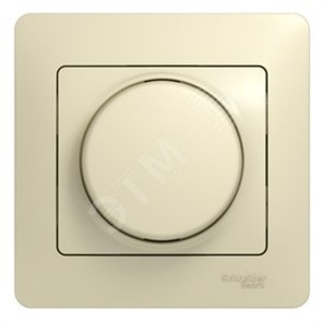 GSL000234 Glossa Диммер поворотный 300Вт, бежевый, в сборе (уп.2шт.) Schneider Electric GSL000234