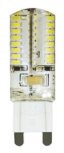 25460 LB-421 64LEDs(4W) 230V G9 4000K Лампа светодиодная капсула силикон ВЫВЕДЕНА ИЗ АССОРТИМЕНТА 25460-1