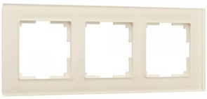 W0031141 Favorit Рамка на 3 поста, молочный (уп.5шт.) Werkel™ a058815-1