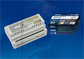 UCH-M121UX/0808 «Умный дом» Модуль управления автоматикой, USB порт, 8 вх./ 8 вых. (уп.10шт.) UNIEL UCH-M121UX/0808