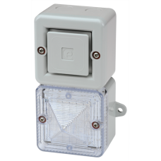 SONFL1HAC230[W]/[A] SONFL1H 230Vac Sonora Alarm & High Output LED Светозвуковой сигнализатор E2S SONFL1HAC230[W]/[A]