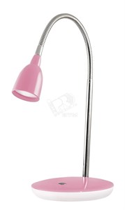 1015013 PTL-1215 4w 3000K Настольная лампа розовая Jazzway PTL-1215