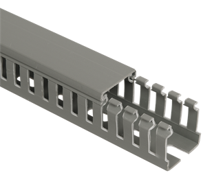 CKM50-025-040-1-K03 Кабель-канал перфорированный 25х40 "ИМПАКТ-М" серый (уп.60м.) IEK® CKM50-025-040-1-K03