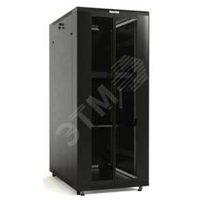 TTB-4288-DD-RAL9004 Шкаф напольный 19", 42U, 2055x800х800мм (ВхШхГ) (разобранный) Hyperline 392689