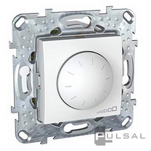 MGU5.513.18 Unica Диммер поворотно-нажимной LED 4-400Вт, белый Schneider Electric MGU5.513.18