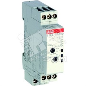 1SVR500100R0000 CT-ERD.12 Реле времени (задержка на включ.) 24-48B DC, 24-240B AC (0,05с...100ч) ABB 1SVR500100R0000