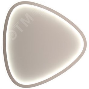 41693 AL5830 TRIANGLE 72W, Max. 5040Lm, 3000К-6500K, IP20, белый Светильник светодиодный (уп.6шт.) FERON (Китай) 41693