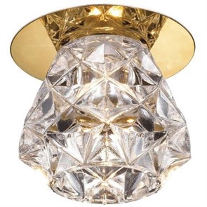 369674 NT12 072 золото Встраиваемый IP20 G4 20W 12V CRYSTAL 369674