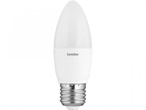 LED6.5-C35/830/E27 BrightPower Светодиодная лампа 6,5Вт 220В (уп.10/100шт.) Camelion LED6.5-C35/830/E27