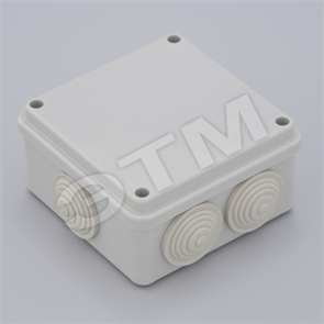 67050 TYCO Коробка распределительная 100х100х50мм IP54 белая (уп.48шт.) RUVinil (Россия) 67050