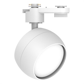 CAST 203 GX53 WHITE ДПО-15w GX53 без лампы IP40 белый Светильник трековый на шинопровод Max Light CAST 203 GX53 WHITE