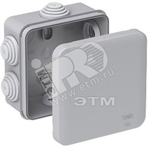 IMT35092 Коробка распределительная 85х85х40мм IP55 серая (уп.72шт.) Schneider Electric IMT35092