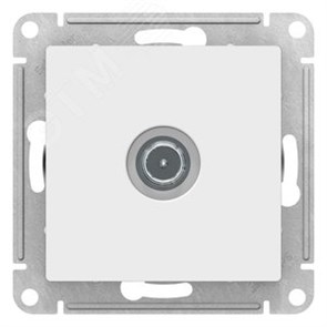 ATN001391 AtlasDesign Механизм TV розетки оконечной 1DB, лотос (уп.5шт.) Systeme Electric (Россия) ATN001391