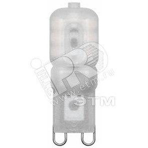 25637 LB-430 14LED(5W) 230V G9 4000K Лампа светодиодная капсула 16x47mm (уп.10/100шт.) FERON (Китай) 25637