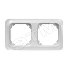1830737DP TREND Рамка 2 поста белая (уп.10шт.) Schneider Electric 1830737DP