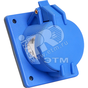 PSN41-032-3 Розетка встраиваемая ССИ-423 32А-6ч/200-250В 2Р+PЕ IP44 MAGNUM (уп.10шт.) IEK® PSN41-032-3
