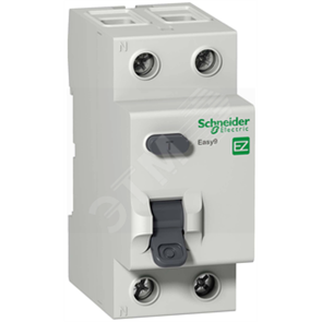 EZ9R54263 Easy 9 ВДТ(УЗО) 2П 63А 100мА AC 230В =S= (уп.6шт.) Schneider Electric EZ9R54263