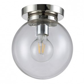PL1 D200 Nickel/Transparente Потолочный светильник Crystal Lux (Испания) PL1 D200 Nickel/Transparente