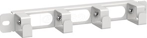 CO35-1M4R-LWS Кабельный органайзер 19" 1U 4 кольца, серый ITK® CO35-1M4R-LWS