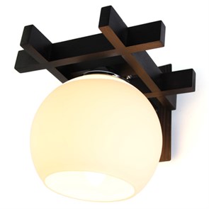 196-42-11W Бра ВИОЛА 1xE27х60W, дер., венге 196-42-11W