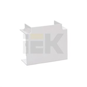 CKK10D-T-080-040-K01 Угол белый Т-образный КМТ 80х40 "ЭЛЕКОР" (уп.20шт.) IEK® CKK10D-T-080-040-K01