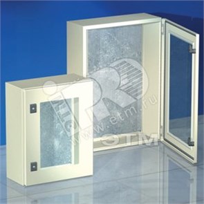 R5CEX0863 RAMblock Щит с монтажной панелью с прозрачной дверью ЩМП 800х600х300мм (ВхШхГ) IP65 серия CE ДКС R5CEX0863