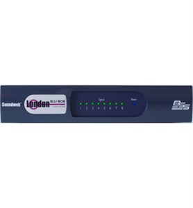BSS BLU-BOB1 Внешний интерфейс в полурэковом исполнении. 8 аудио выходов. BSS BLU-BOB1