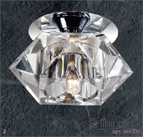 369300 прозрачный хрусталь G9 40W 220V VETRO 681956