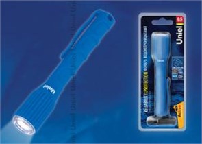S-WP010-C Blue Фонарь серии Стандарт Reliability and protection, прорезиненный корпус, IP67, цв синий UNIEL S-WP010-C Blue
