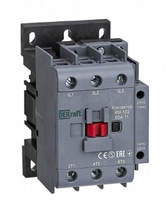22008DEK Контактор 65А 220В/230В АС3 АС4 1НО+1НЗ КМ-102 DEKraft 22008DEK