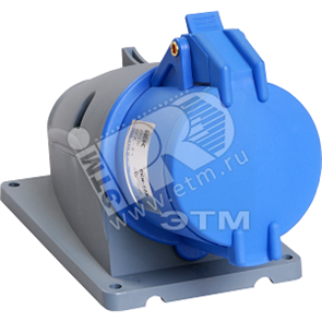 PSN11-032-3 MAGNUM ССИ-123 32А-6ч/200-250В 2Р+РЕ IP44 Розетка стационарная (уп.10шт.) IEK® PSN11-032-3