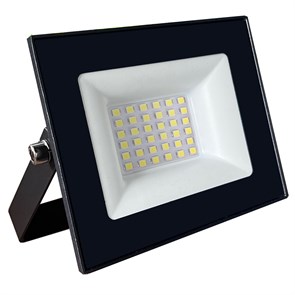 51194 Saffit SFL51-50 СДО 06-50 Прожектор светодиодный черный IP65 6500K (уп.40шт.) FERON (Китай) 51194