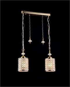 F015-22-G Коллекция Fusion серия Sherborn Люстра 2xE27 60W античная бронза Maytoni Elegant F015-22-G