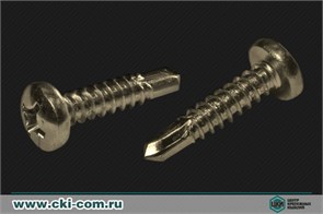 U DIN7504-М (JP81) 3,5*19 САМОРЕЗ СВЕРЛОКОНЕЧНЫЙ (уп.1000шт.) U DIN7504-М (JP81)
